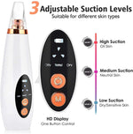 Multifunctional USB Rechargeable 6in1 Cleaning Blackhead Remover Device With Vacuum Suction Tool