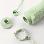 Portable Reusable Foldable Leak Proof Silicone Water Bottle