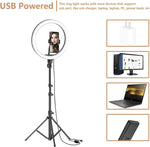 26cm Selfie LED Ring Light with 7ft Tripod Stand