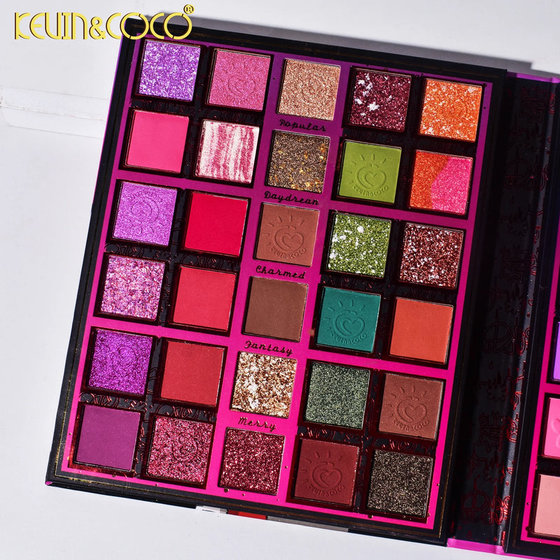 Kevin & Coco Halloween Edition 60 Color Lady Enigma Eyeshadow Palette KC234240