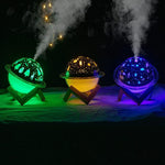 USB Portable Moon Lamp Night Lights With Mini Humidifier