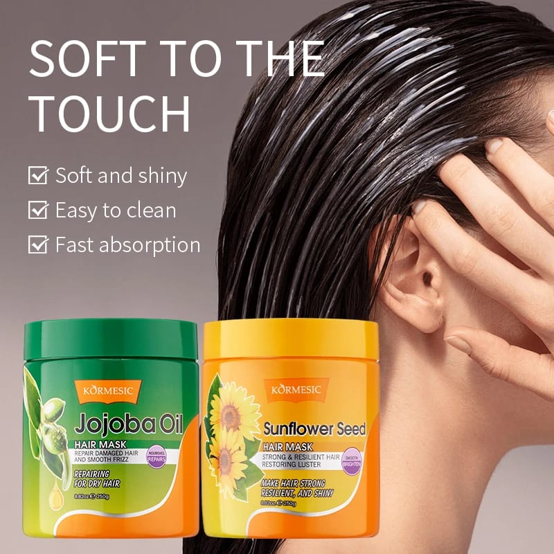 KORMESIC Sunflower Seed Or Jojoba Oil Nourishing Repair Hair Mask