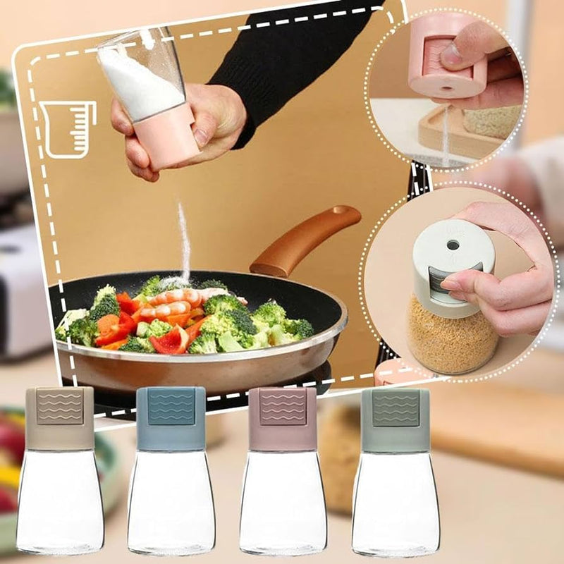 Salt Shaker Push Type Control Bottle