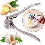 Stainless Steel Garlic Press Crusher Squeezer