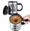 Coffee Beater Coffee Milk Drink Electric Whisk Mixer ( Premium Quality ) +Stainless Steel Coffee Mug Self Stiring Mug