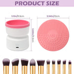 Portable Electric USB Makeup Brush Cleaner Machine Use 5V2A Adapter Or Power Bank