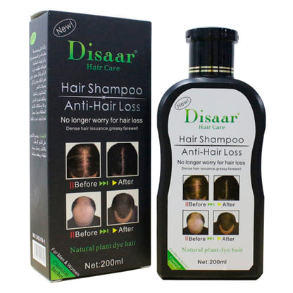 Disaar Natural Plant Dye Hair Shampoo Anti Hair Loss Hair Growth