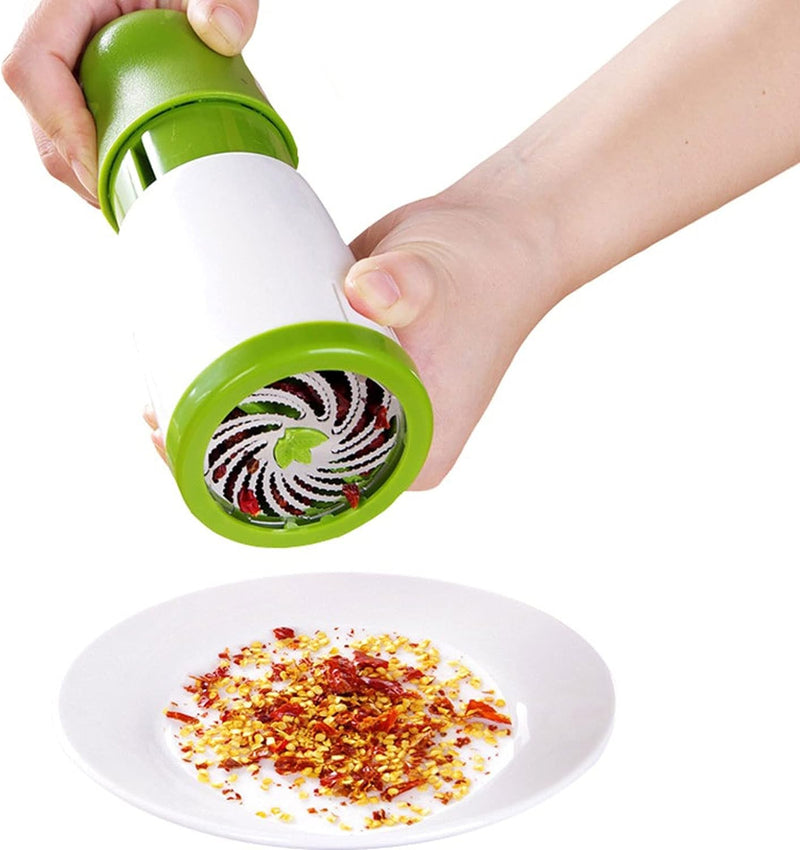 Masher Manual Vegetable Grinder Stainless Steel Pepper Grinder Chopper