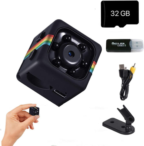 Mini Portable Smart Spy Webcam Camera Motion Detection Video Recording Night Vision SQ11 1080P