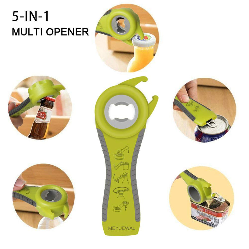 Multifunctional 5in1 Bottle Opener