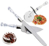 Pizza Cutter Lifter And Knife 3 Pcs Set