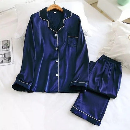 Code PJ SUIT Shezaib Silk Pajamas Sets Short Sleeve Sleepwear Two Pieces Nightwear Set