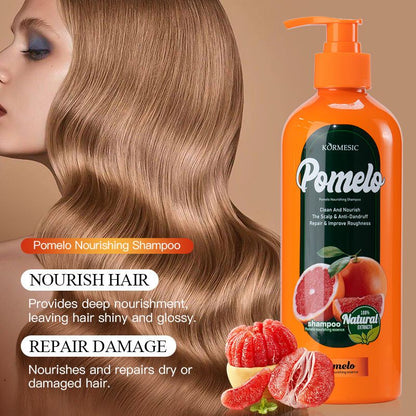 KORMESIC Damaged Hair Repair Moisturizing Smoothing Argan Oil Nourishing Grapefruit Formula Hair Shampoo 500ml