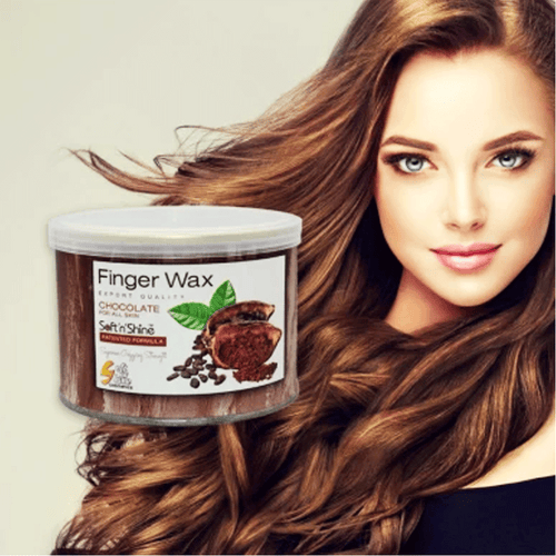 Soft n Shine Finger Wax Creamy Chocolate For Normal Skin Patented Formula