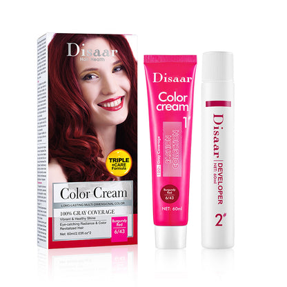 Disaar Color Cream Color Burgundy 6/43