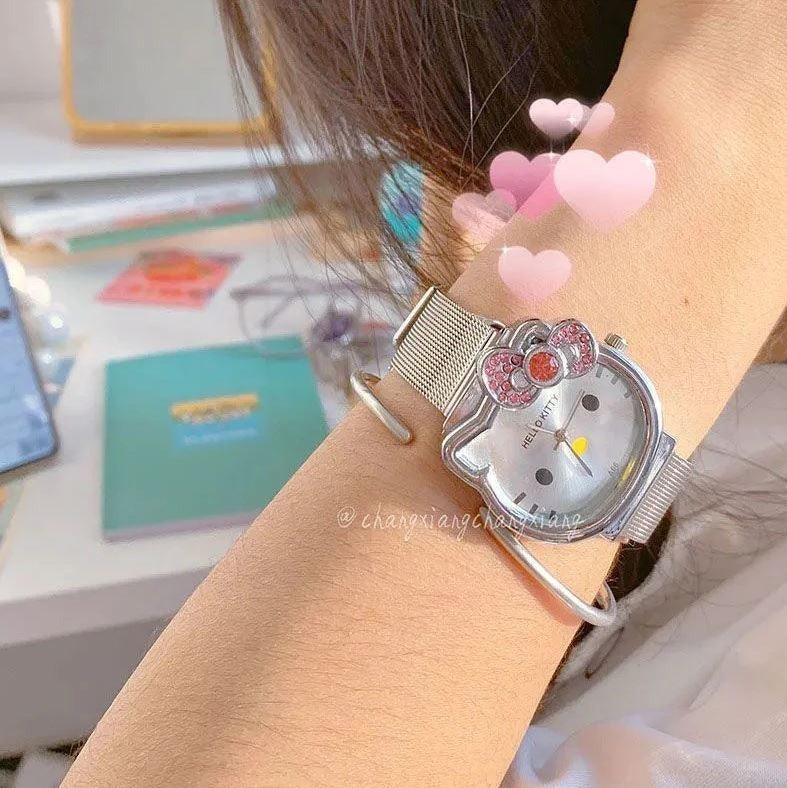 Kitty Cute Magnate Straps Watch