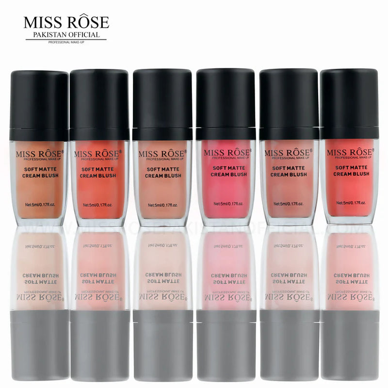 Ms. Rosey Glow Cream Blush Pack of 6