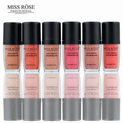Ms. Rosey Glow Cream Blush Pack of 6