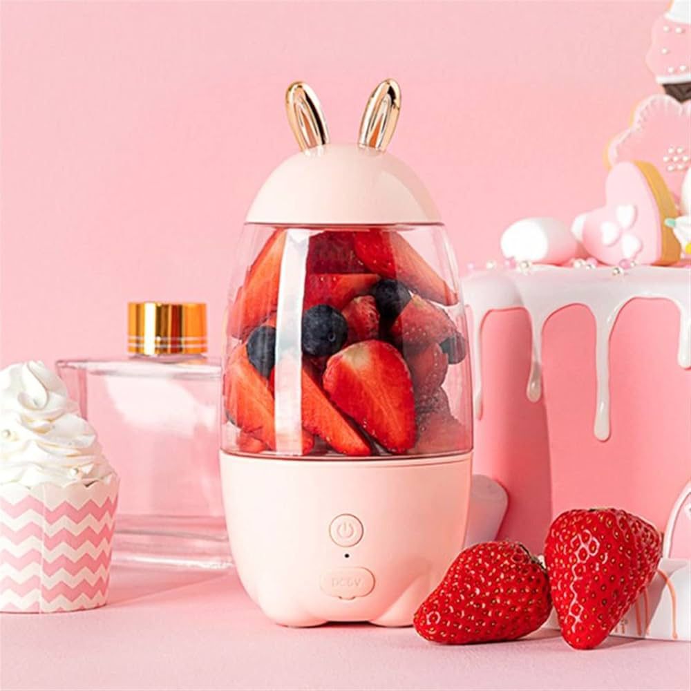 Rabbit Ear Portable USB Electric Juicer Fruit Mixer Blender