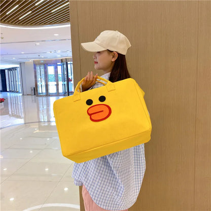 Cute Cartoon Large Size Travel Bag Diaper Bag