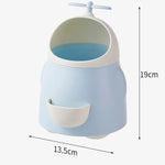 Multifunctional Cute Eve Storage Bucket Pen Holder With Sharpener