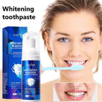 Sadoer Brighten Whiten Stain Yellowing Stain Removal Mousse Purify Bright White Toothpaste