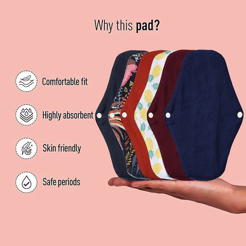 New Waterproof Women Cloth Sanitary Napkin Menstrual Pad Reusable Period Pads Sanitary Pads