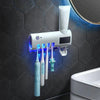 UV Light Toothbrush Sterilizer And Toothpaste Dispenser