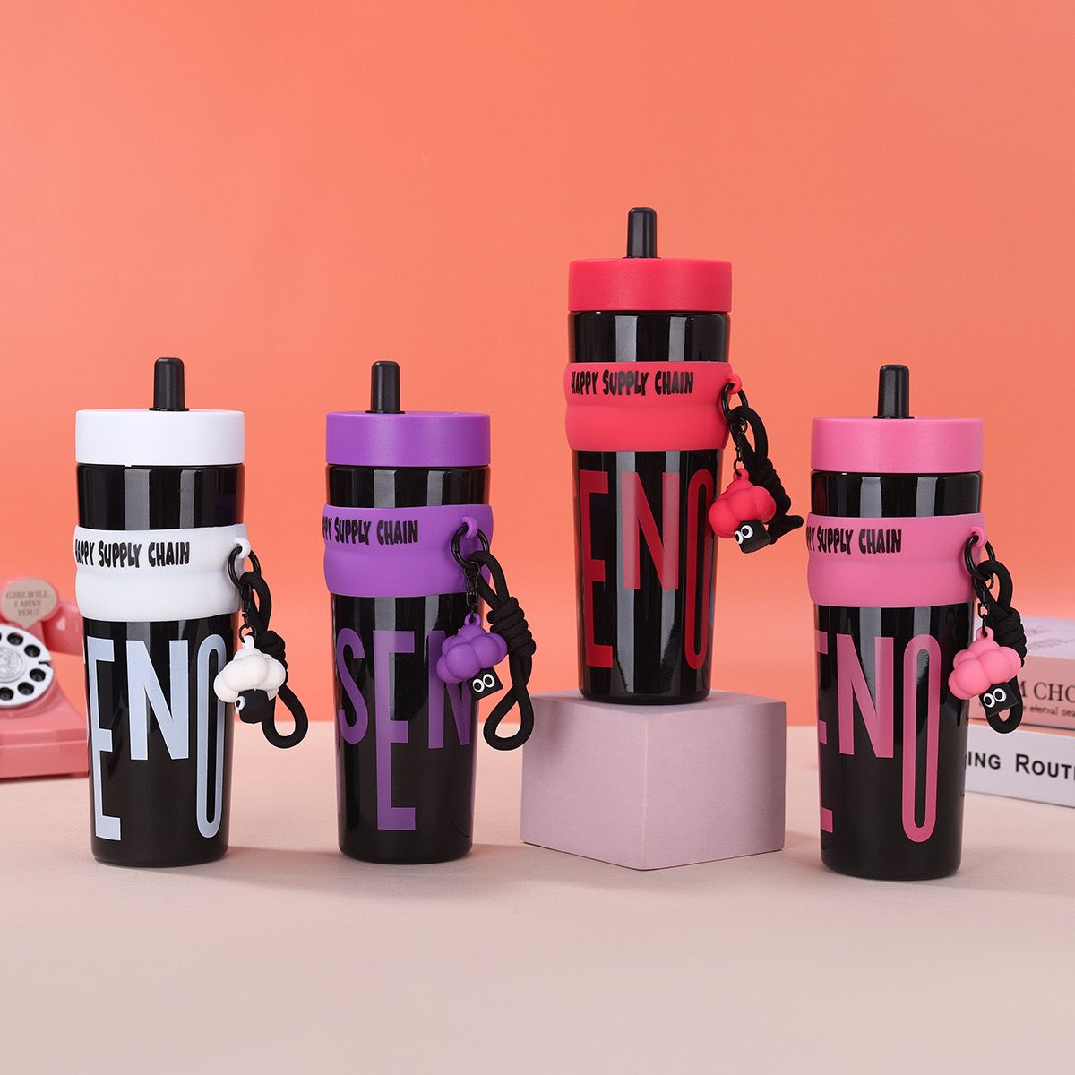 Happy Supply Chain Outdoors Sports Water Bottle Sipper Large Capacity 950ml
