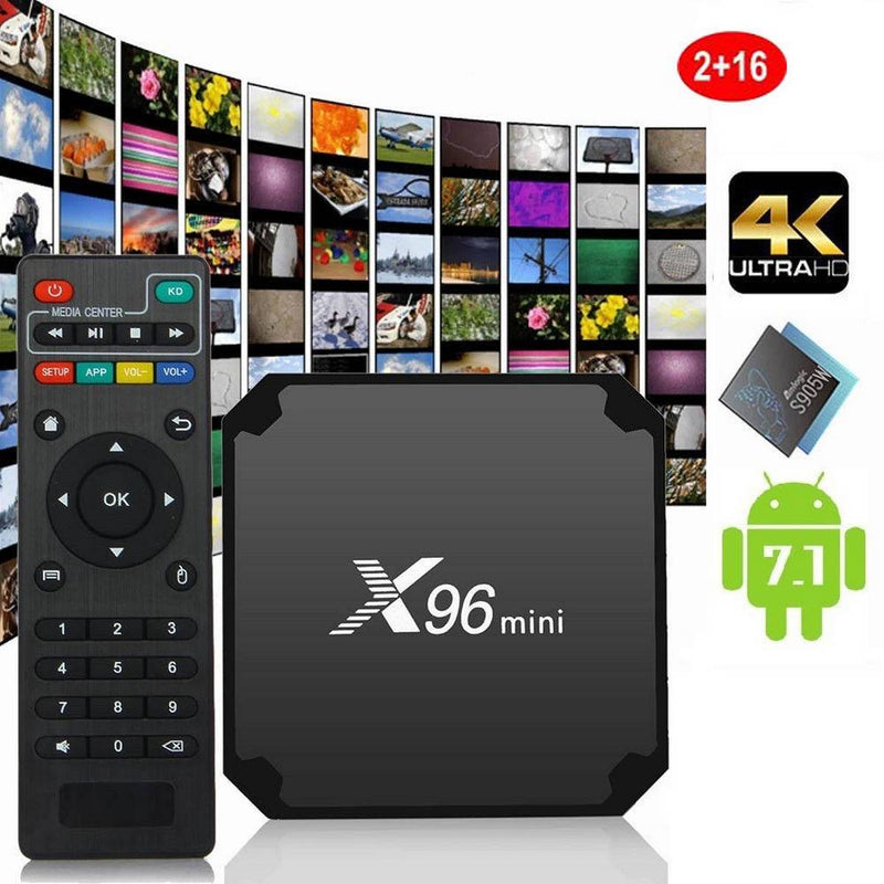 X96 Mini Android TV Box 4K 16GB ROM 2GB RAM HDMI Supported