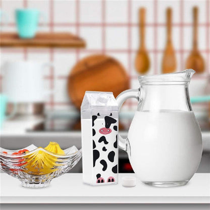 Acrylic Reusable Food Grade Milk Bottle 1Litre