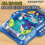 2in1 Space Marbles Pinball Table Top Board Game For Kids