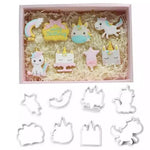 Unicorn Cookies Cutter Set Pack of 8