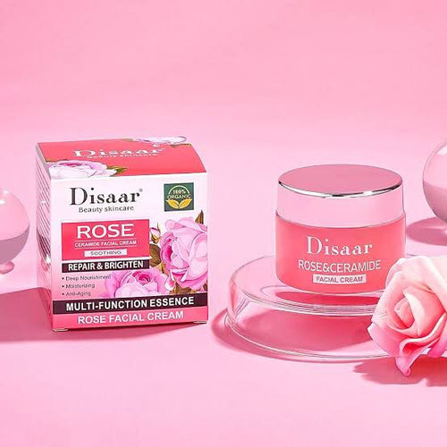 Disaar Rose Ceramide Facial Cream - 50g