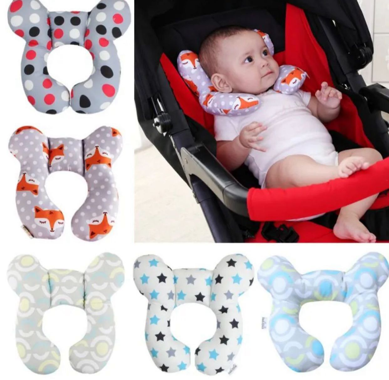 Baby Travel Pillow Infant Head and Neck Support Pillow