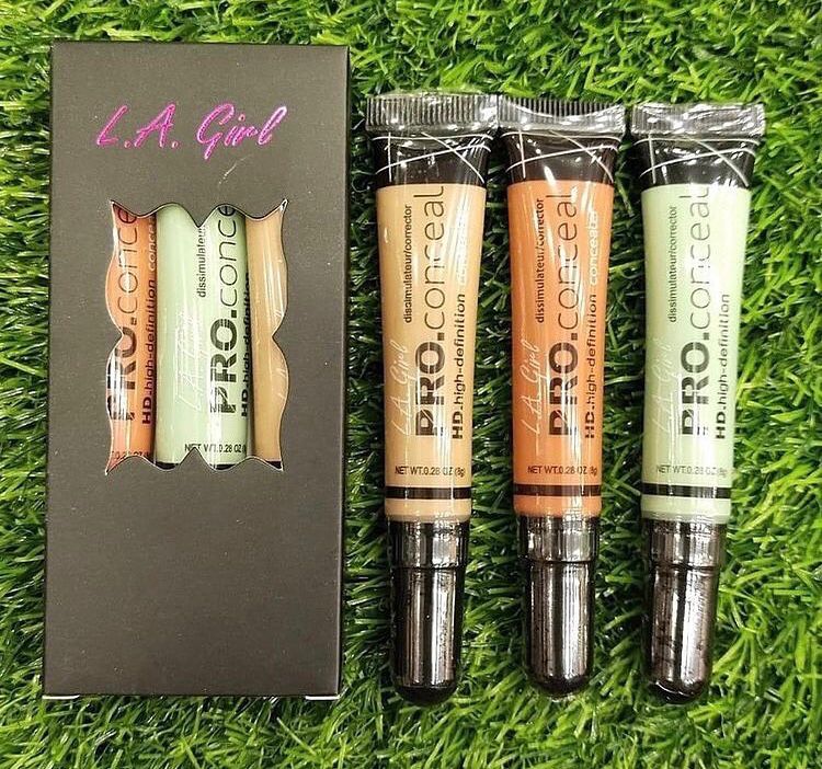 Professional HD Concealer Pack (3 Shades)