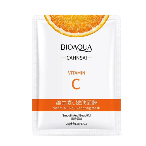 BIOAQUA Cahnsai Vitamin C Masker Rejuvenation Face Sheet Mask