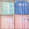 Coat Cover Printed Clothing Dust Cover Colorful Suit Protector Bag Closet Garment Cover