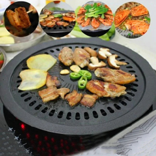 Non Stick Smokeless Top Grill Pan