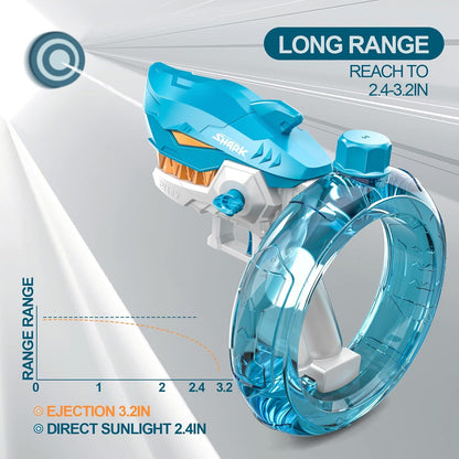 Rechargeable Electric Shark Spray Long Range Water Gun For Kid