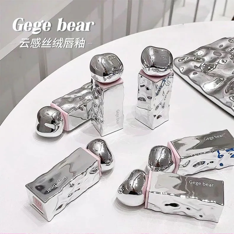 Gege Bear Velvet Lipgloss 6Pcs Set