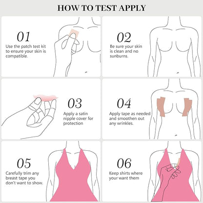 Modern Boob Tape Breast Lift Tape For Breasts Lift And Push Up