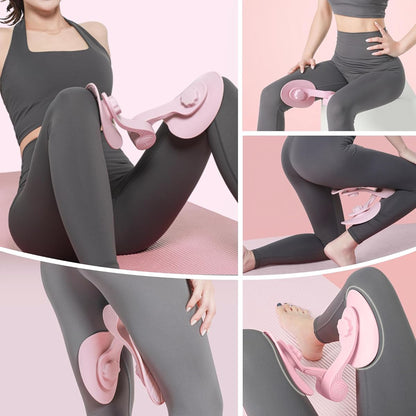 Thigh Master Hip and Pelvis Trainer for Women Pelvic Floor Strengthening Device Women with Resistance Band Exercise Equipment Set For Home&nbsp;