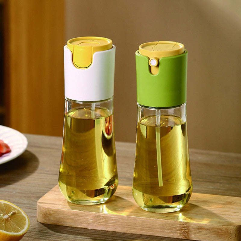 Multifunctional 2in1 Oil Spray Bottle Oil Dispenser Spray Pour Bottle