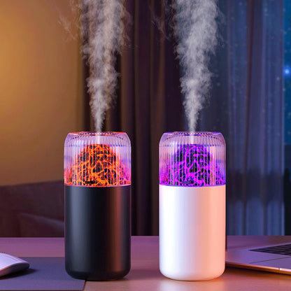 USB Portable Super Quiet Volcano Humidifier Diffuser 350ml