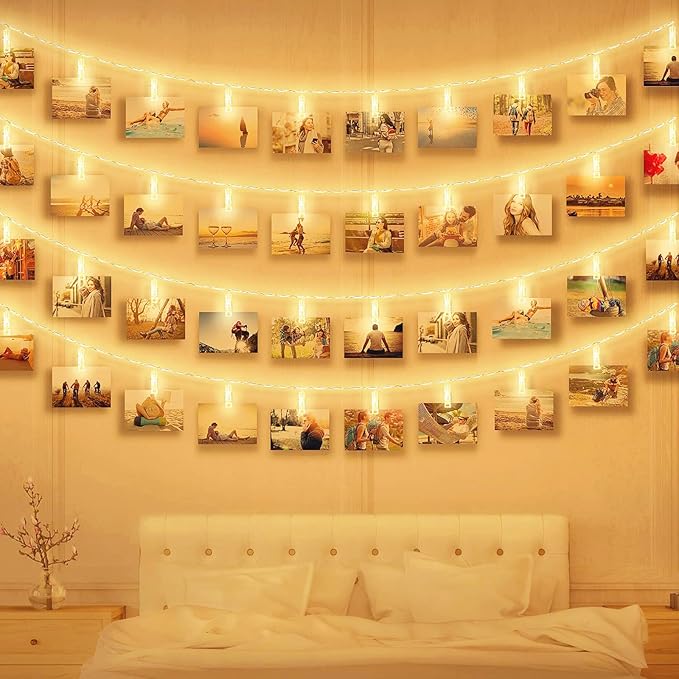 Plastic LED Photo Clip Paper Clip Battery Operated Fairy Light