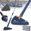 360° Rotatable Adjustable Cleaning Mop with Microfiber Mop Pad