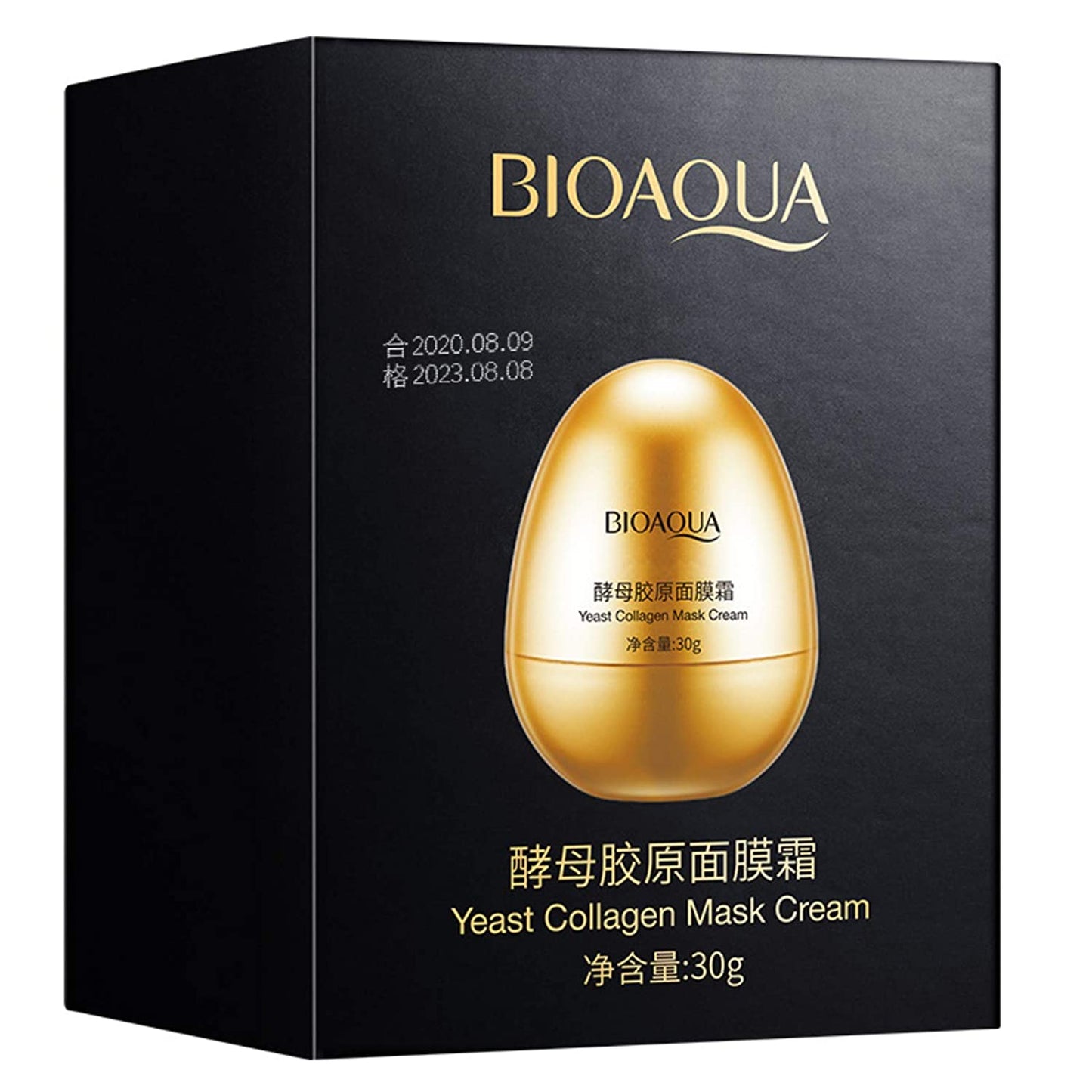 Bioaqua Yeast Collagen Egg Mask Cream 30g