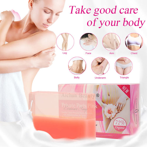 Aichun Beauty Private Parts Pink Essences Soap 100g