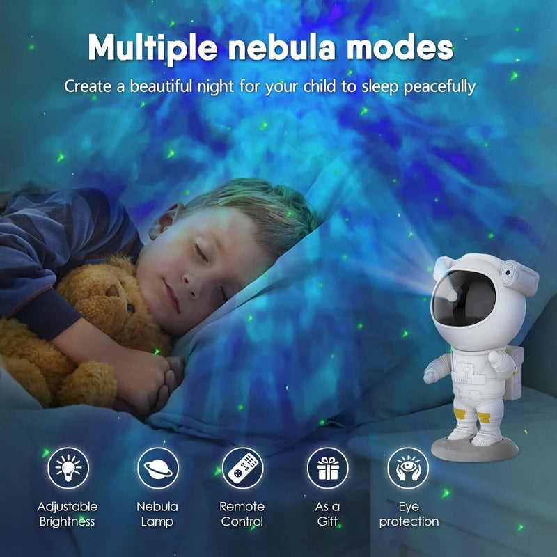 Astronaut Light Projector Galaxy Star Cute Cool Night Light